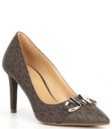 michael kors izzy flex|Michael Kors Izzy Flex Signature Logo Chain Detail Pumps.